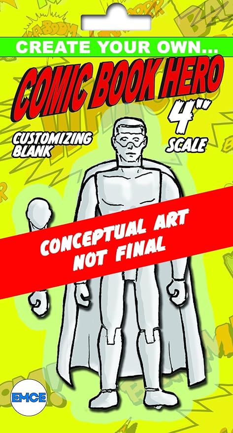 blank customizable action figures