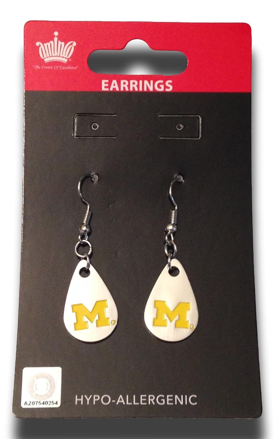 NCAA Womens NCAA Tear Drop Dangler Earrings