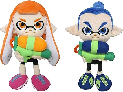 peluches de splatoon 2
