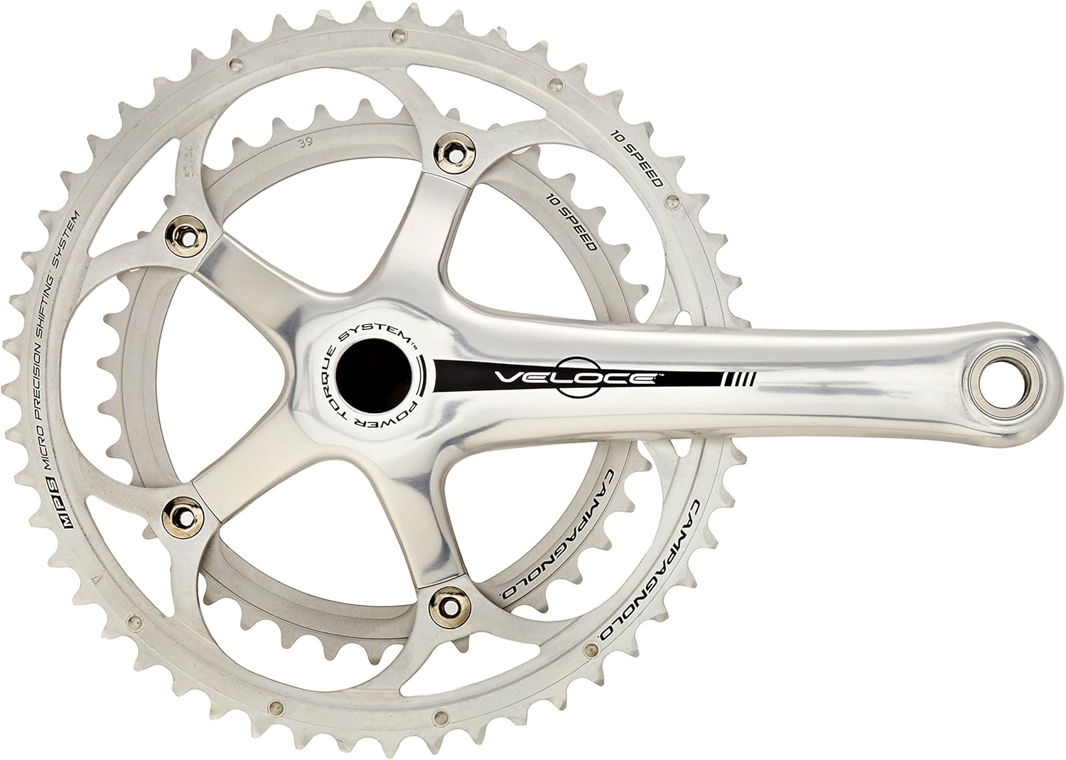 campagnolo veloce groupset silver