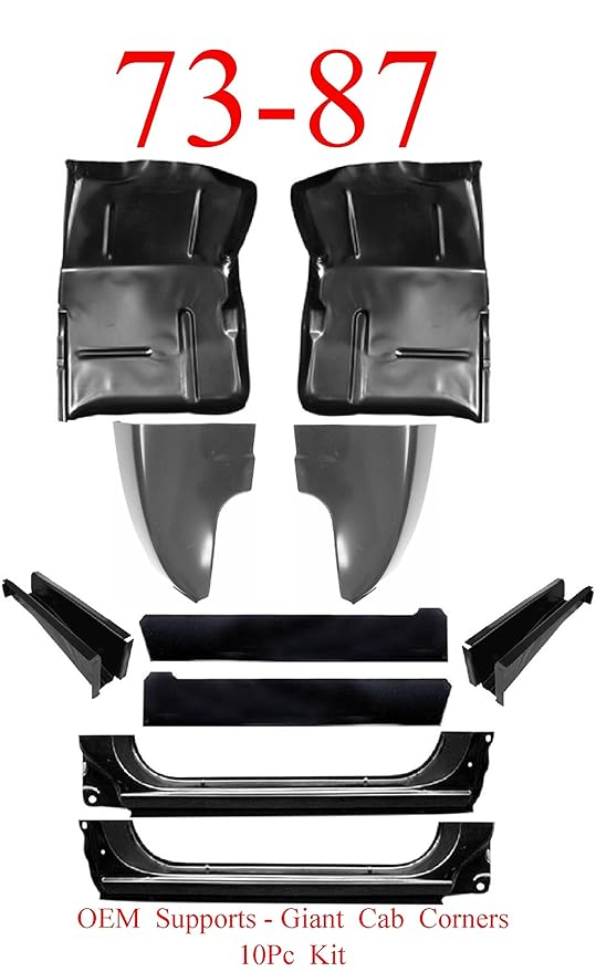 Amazon Com 73 87 Oem Extended Chevy 10pc Cab Repair Kit Automotive