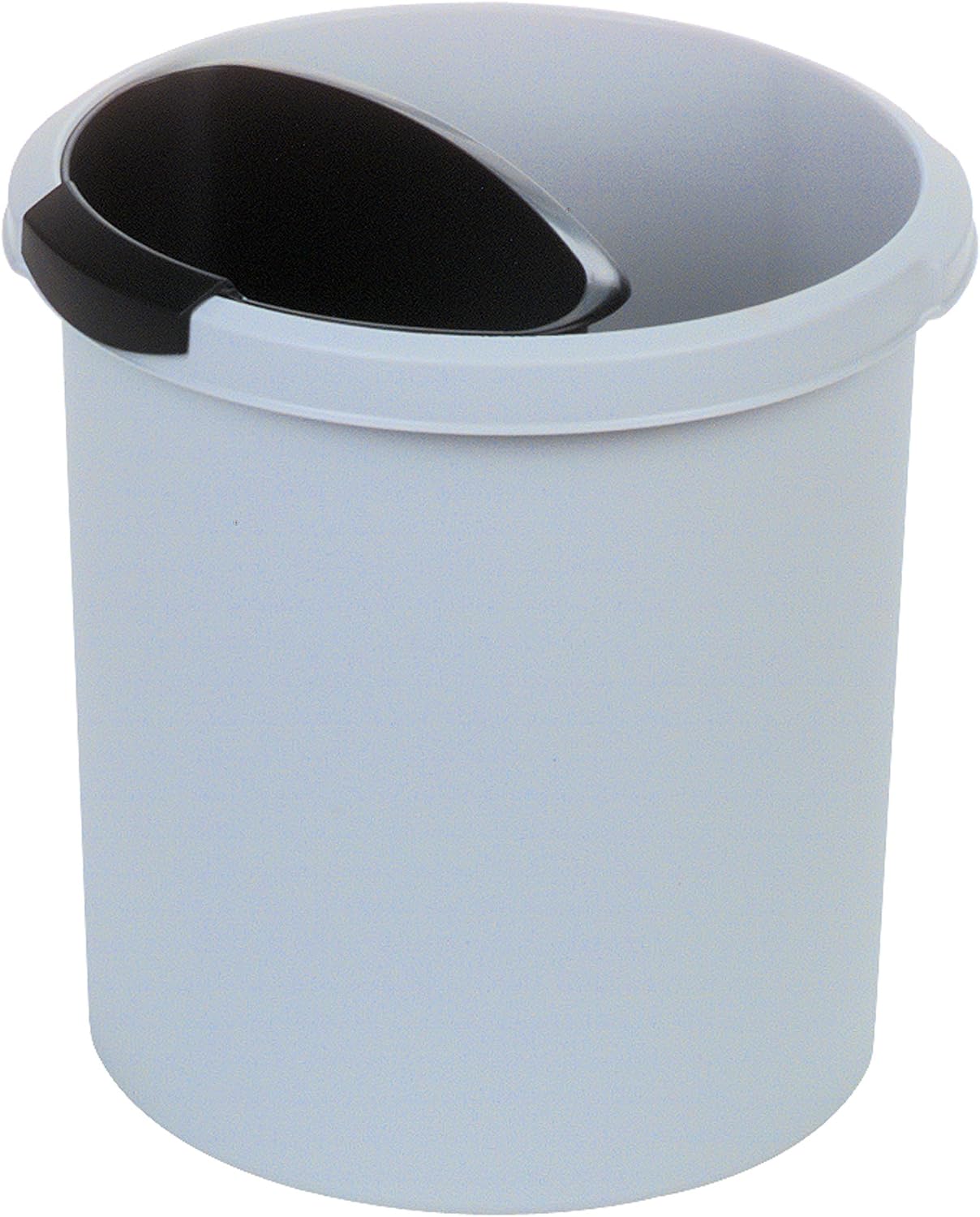 HAN 1837-13, MOON waste insert. Trendy and practical, ideal for waste separation 6 litres, black - Image 3