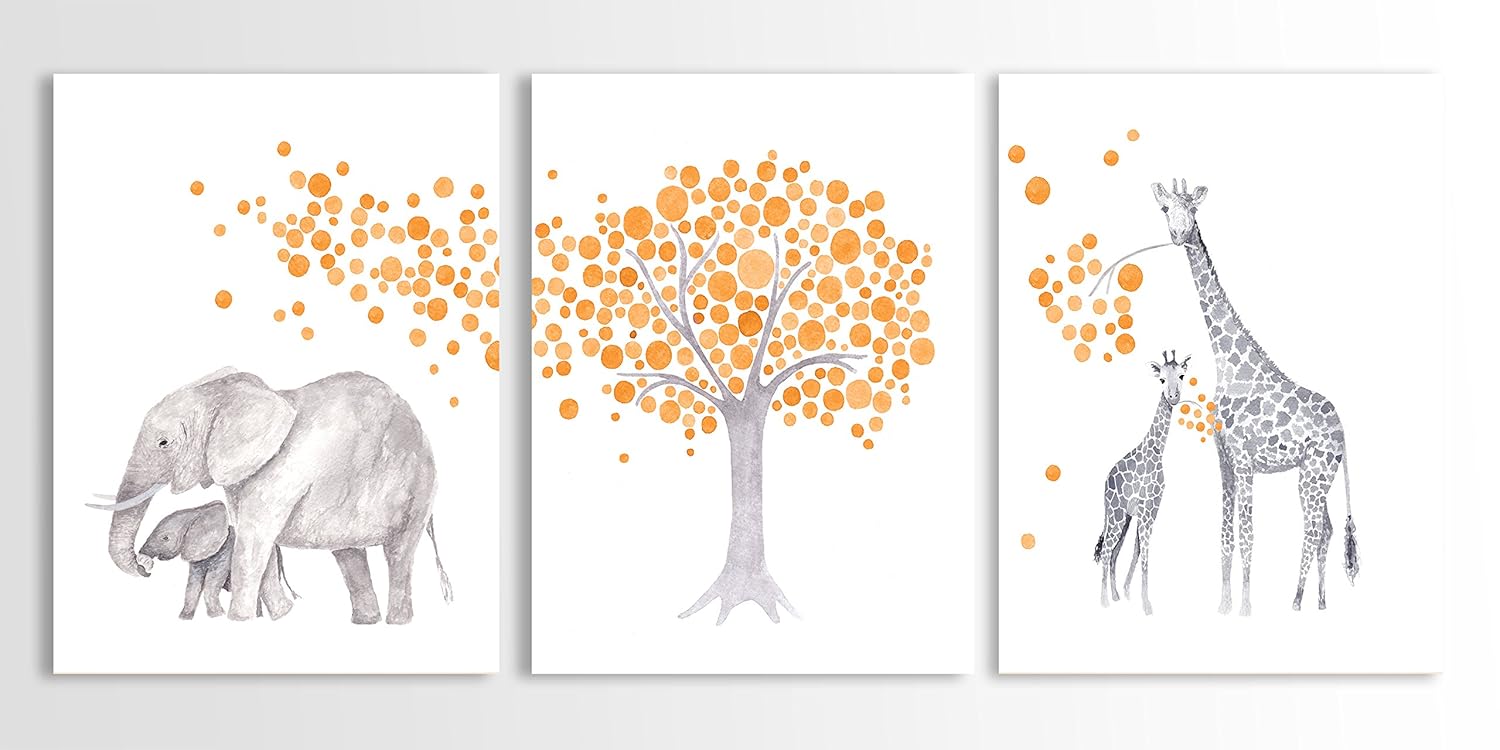 safari wall art nursery
