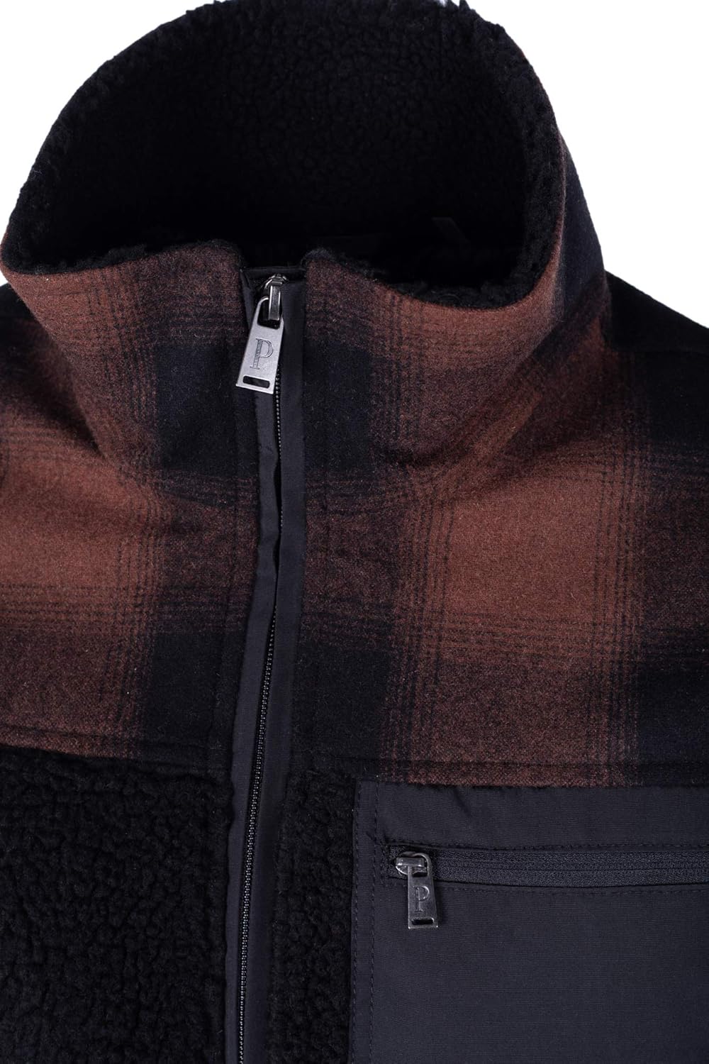 Pendleton Bozeman Hybrid Wool Sherpa Zip Waterproof Breathable Jacket at  Men’s Clothing store