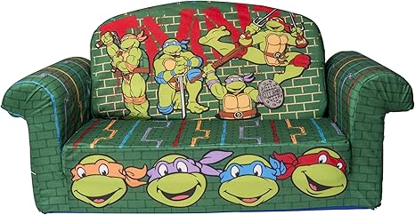 Marshmallow Furniture 6028774 Children S 2 In 1 Flip Open Foam