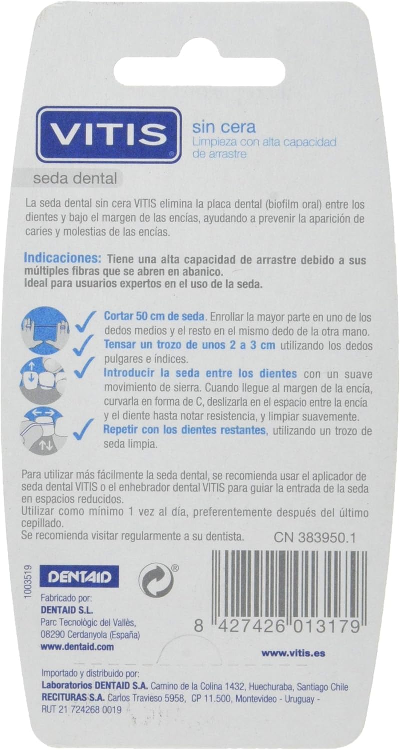 Vitis Dental Floss - 50g, 50 m (Paquete de 1) - Image 3