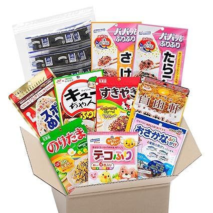 Amazon Com Rice Seasonings Furikake Seaweed Sheets Nori Sushi Japanese Traditional Food Grocery Gourmet Food