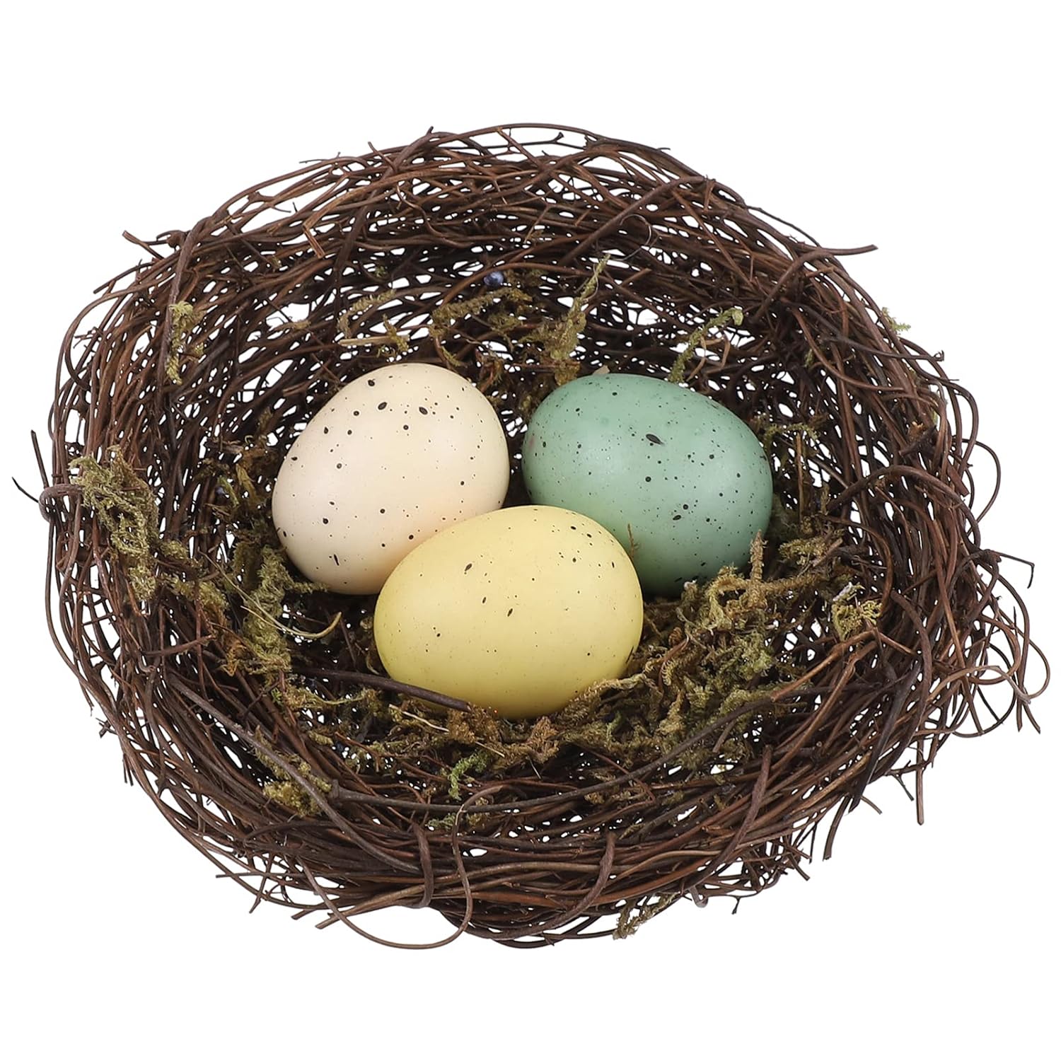 Buy ARTIBETTER Handmade Bird Nest Artificial Bird Nest with 3