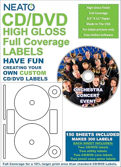 Free fellowes neato cd label software free