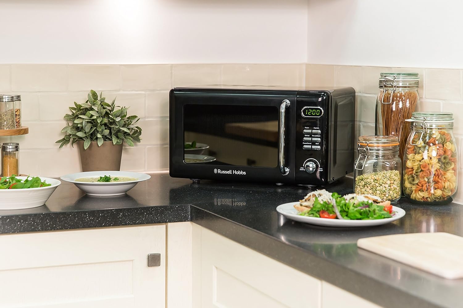 micrófono digital russell hobbs de 17 litros, retro, RHRETMD706R ...