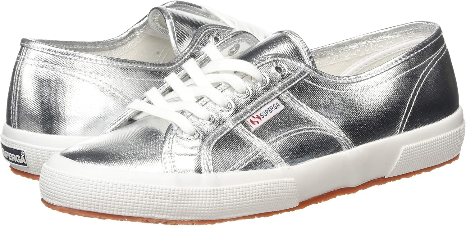 superga shiny shoes