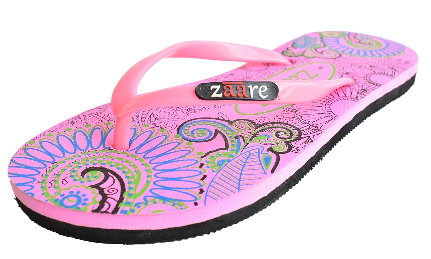 zaare eva rubber flip-flop slippers for women