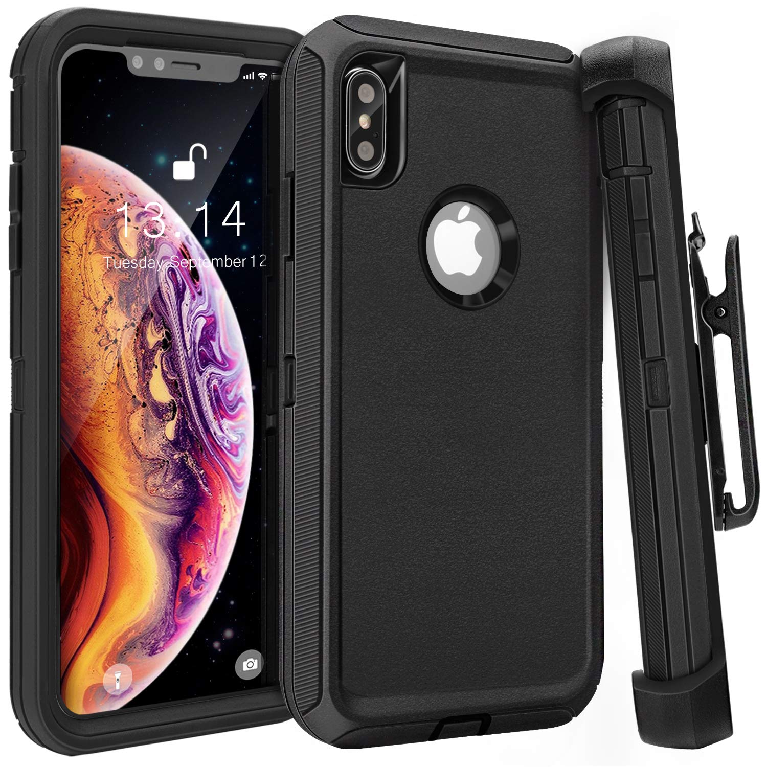 Mua FOGEEK Case for iPhone Xs Max, Belt Clip Holster Heavy Duty