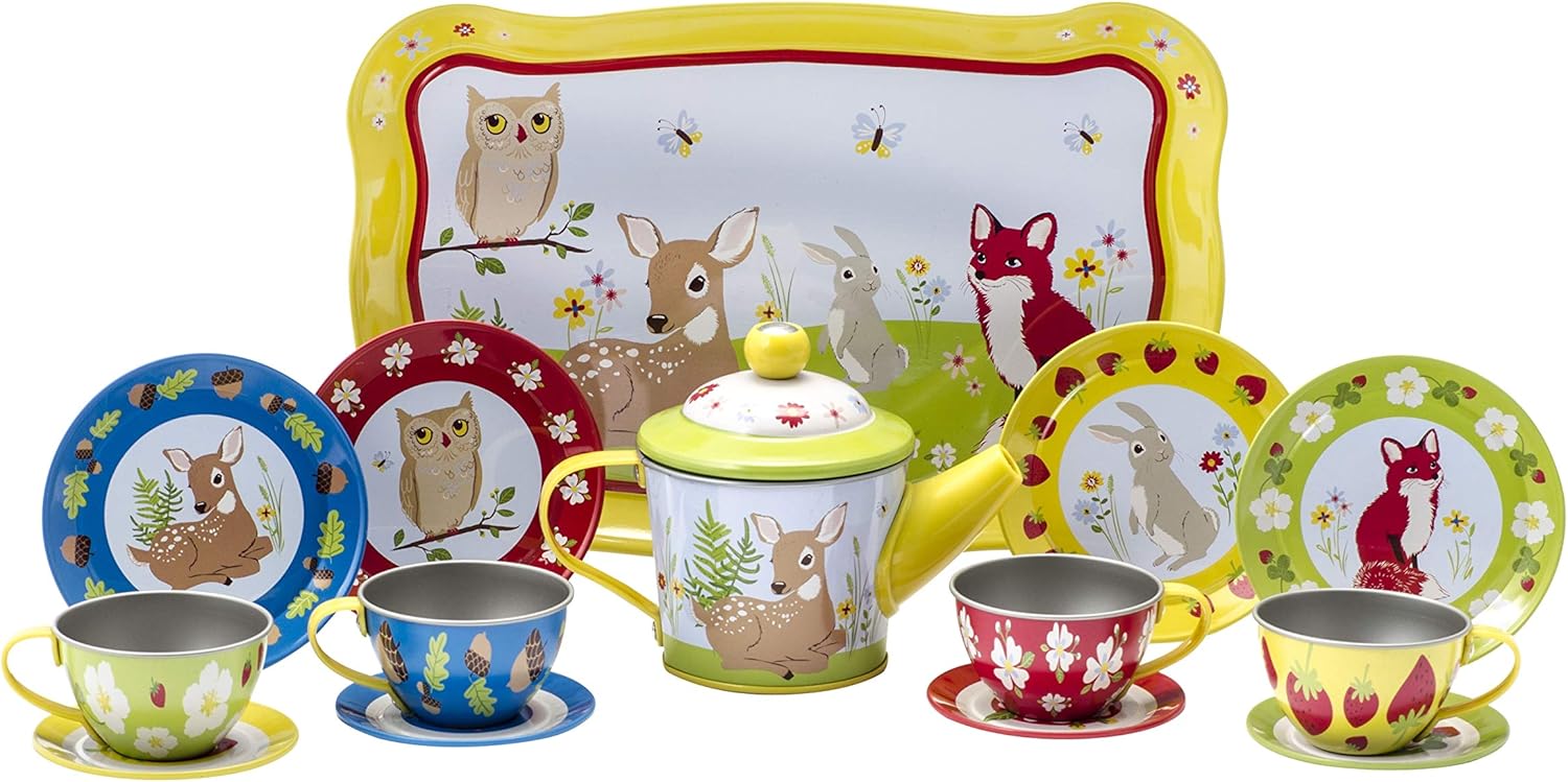 schylling forest friends tea time set