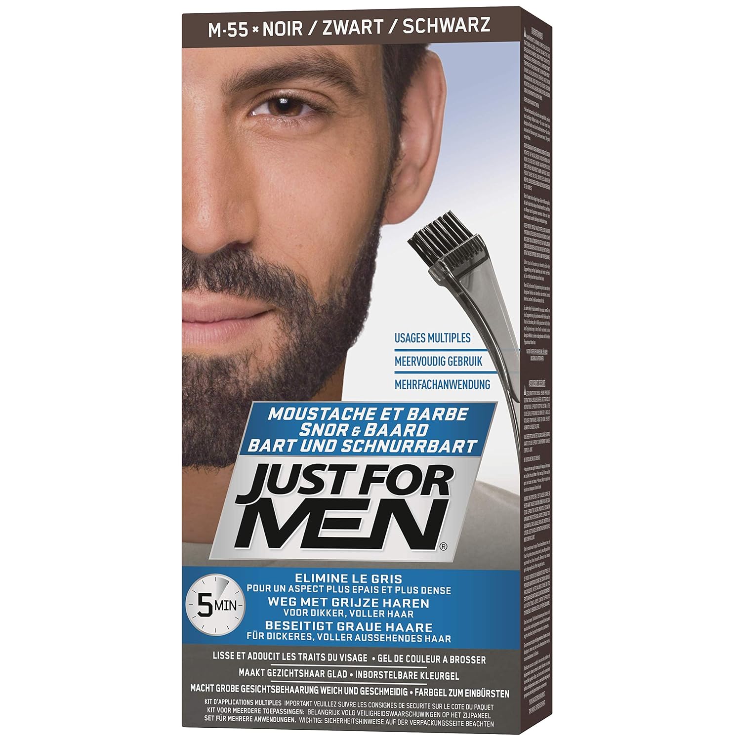 Buy Just For Men M55 Real Black Hair Color 28 4 G Online At Low