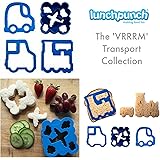 Lunch Punch Transport Shape Sandwich Cutters (Set of 4)