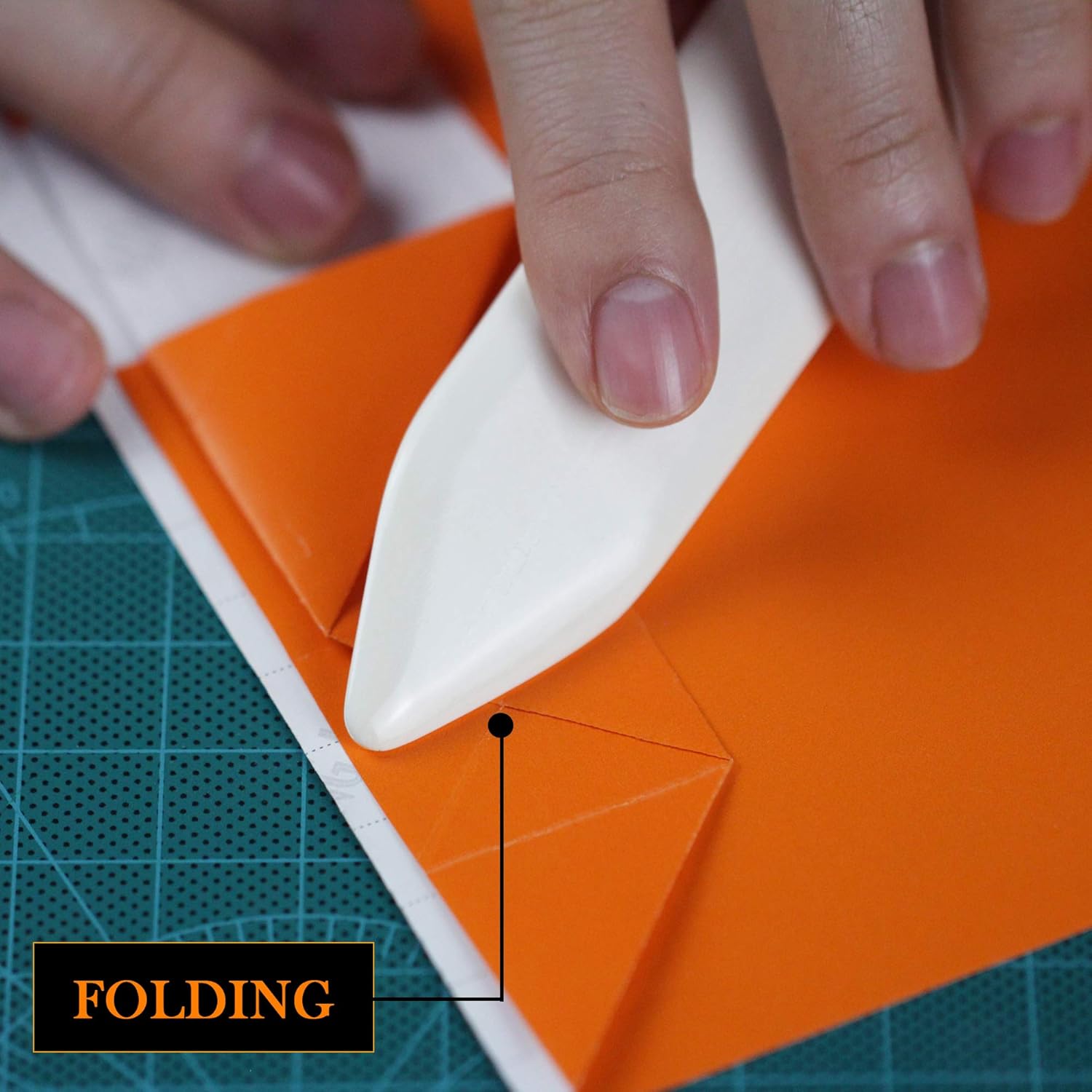 ECOHU Bone Folder Paper Creaser Maker Set, Folding Scoring Burnishing Crafting Scrapbooking Tool for Bookbinding, Paper & Leather Crafts, Card Making.