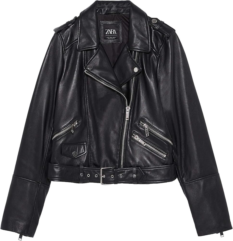 zara jacket leather woman