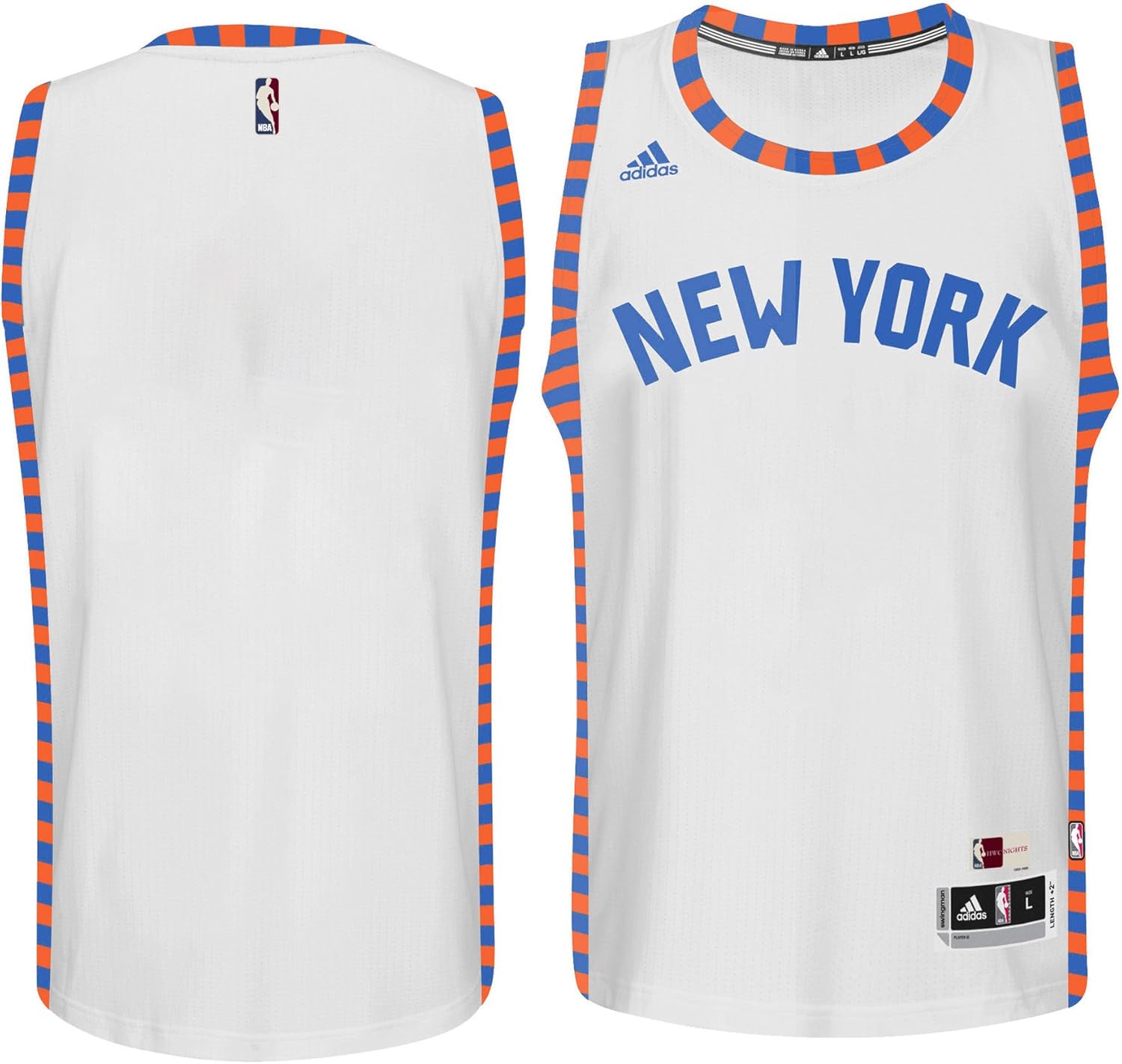 knicks white jersey