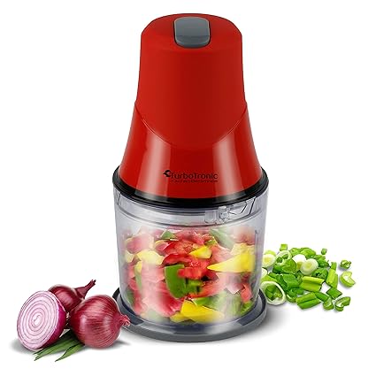 Elektrischer Zerkleinerer, Multi Nuss Hacker, Gemüse Obst Zwiebel Schneider, Mixer, Food Chooper, Ice-Crusher, BPA-FREE, 0,5L
