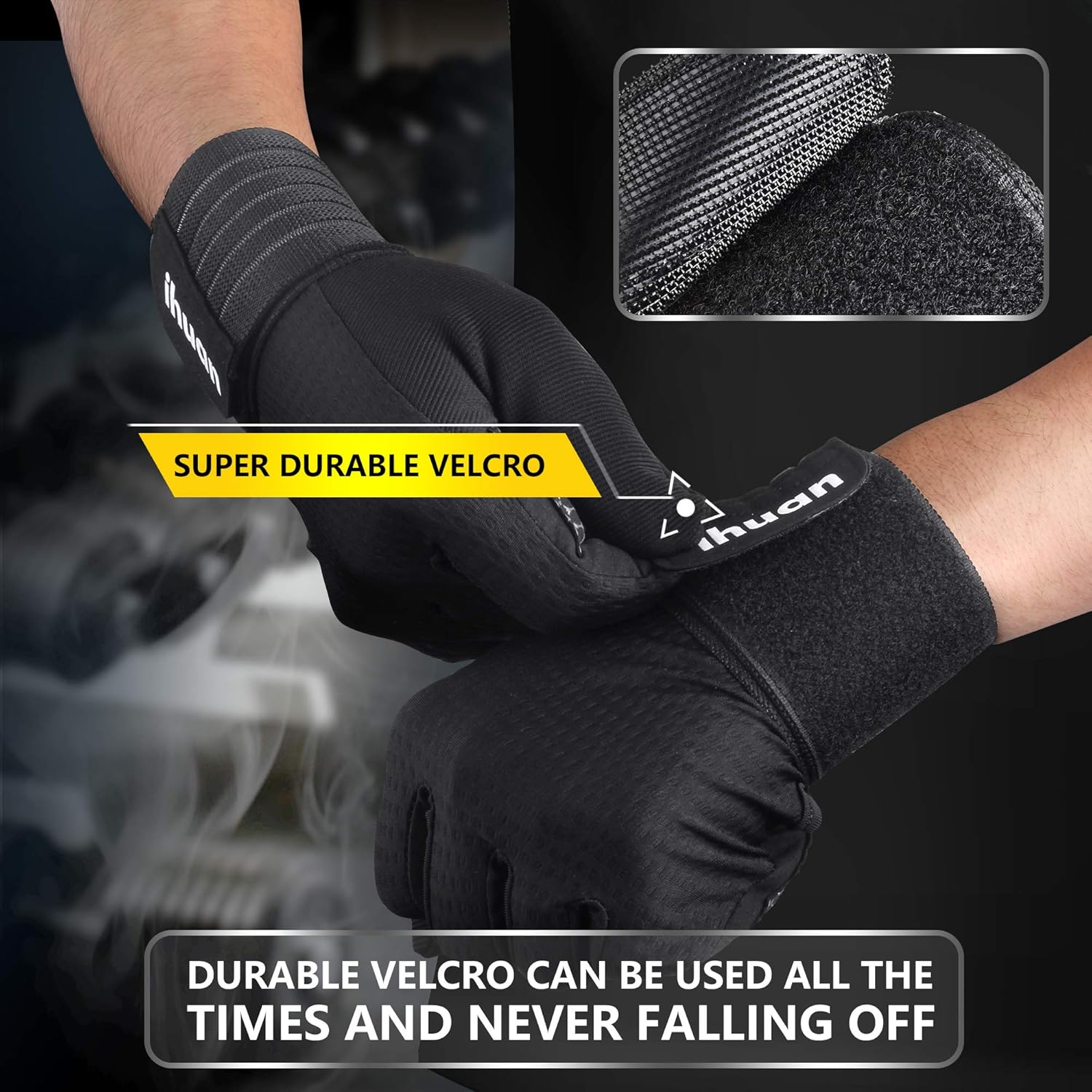 Updated 2021 Ventilated Weight Lifting Gym Workout Gloves Full Finger with Wrist Wrap Support for Men & Women, Full Palm Protection, for Weightlifting, Training, Fitness, Hanging, Pull ups : Sports & Outdoors