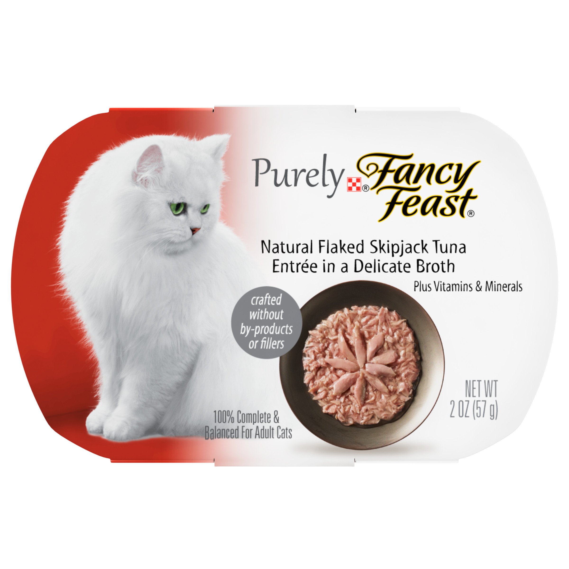 Purina Fancy Feast Purely Natural Flaked Skipjack Tuna Entree Adult Wet Cat Food 50000580132 eBay