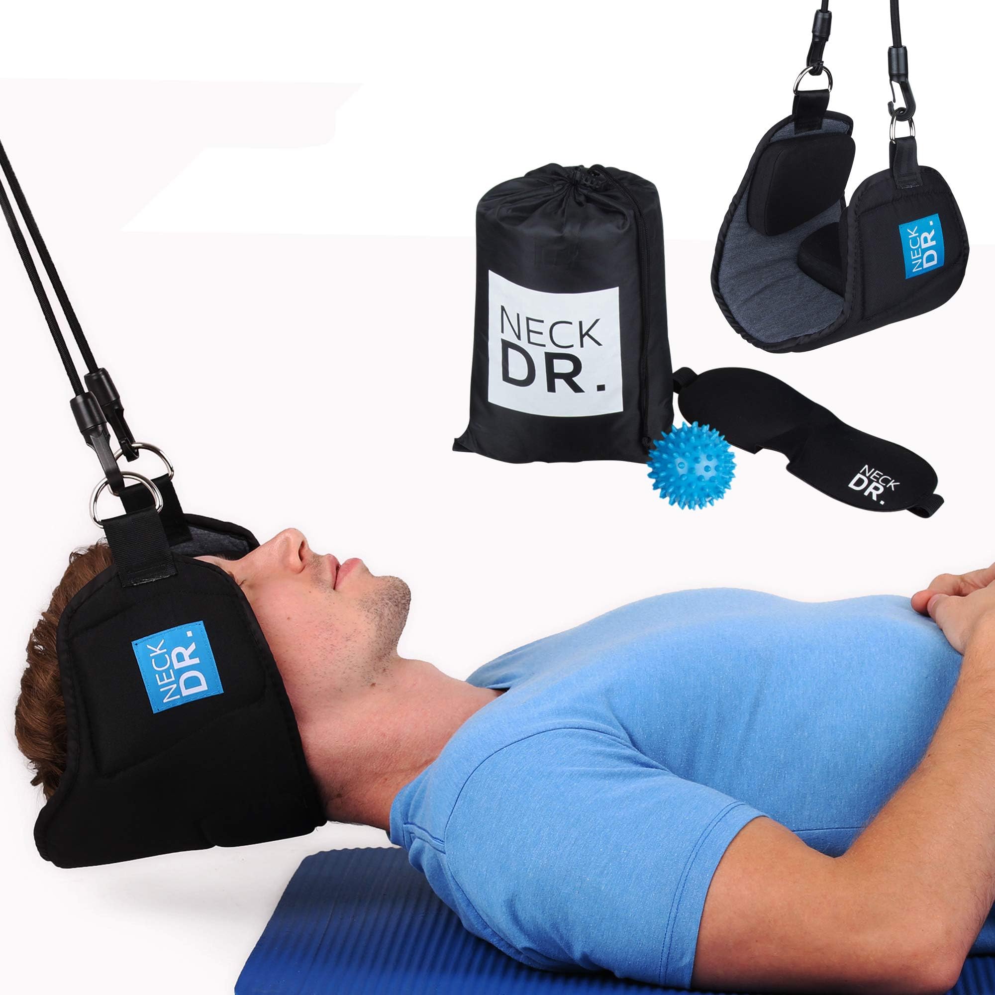 NECK DR. Premium Neck Hammock/Portable Traction Device Neck Comfort