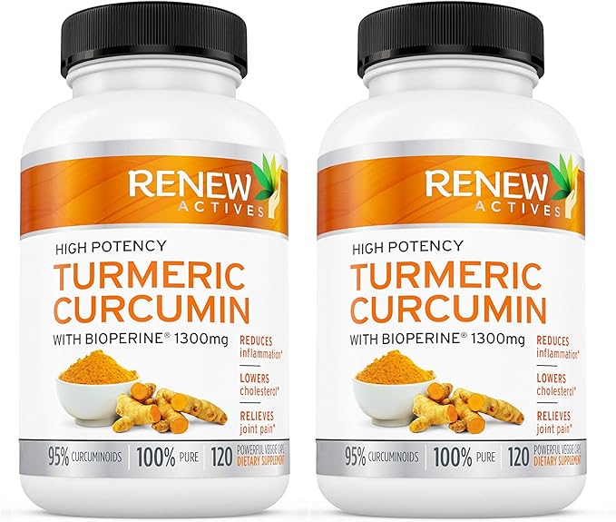 DOUBLE STRENGTH TURMERIC + BLACK PEPPER Capsules! 2 Month Supply