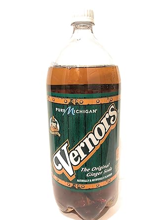 Amazon Com Vernor S Ginger Ale 2 Liter Bottle One Bottle Grocery Gourmet Food
