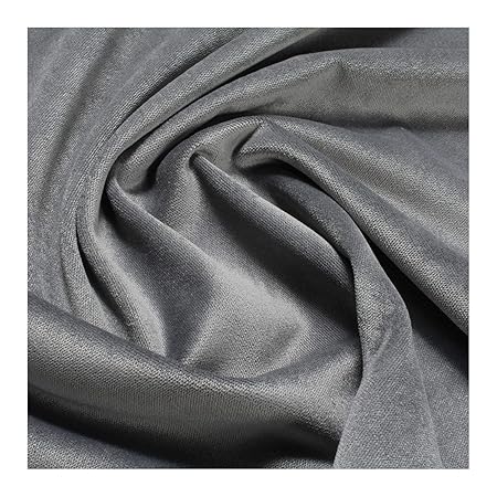 Stoff Samt hellgrau Polstersamt Polsterstoff Möbelbezug 30.000 Martindale robust