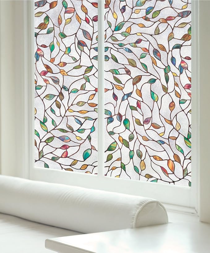Artscape New Leaf Window Film 61 x 92 cm Amazon.co.uk Kitchen & Home
