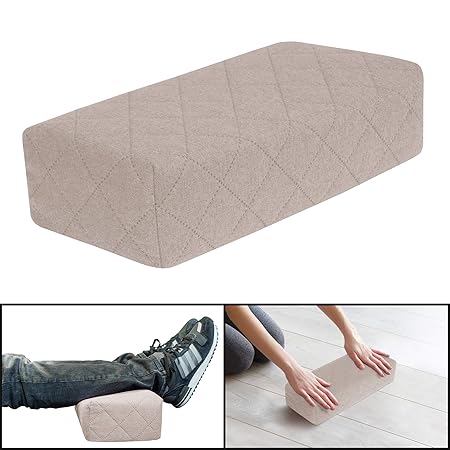 Selfitex Orthopädische Fußstütze/Fußablage, mobiles Entspannungskissen für Beine, Nacken, Ellenbogen, unterstützt Bauch, Rück