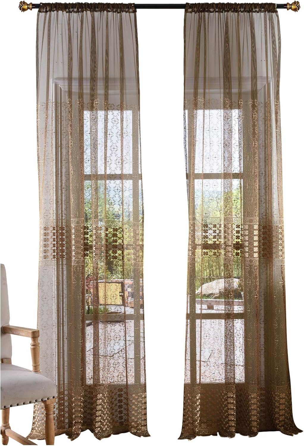 Best Kitchen Curtains And Valances Set Clover