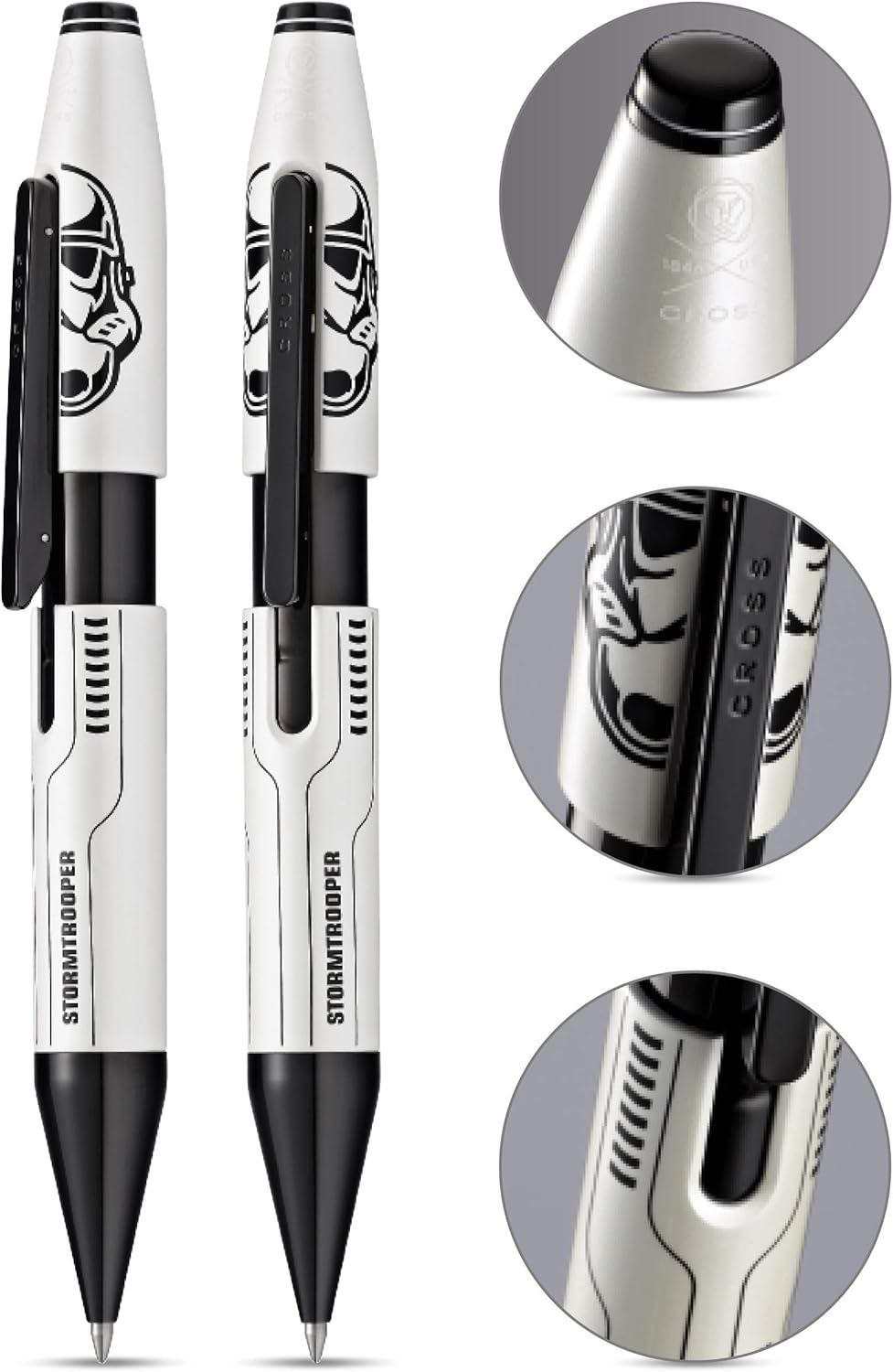 Official Cross Star Wars Stormtrooper Rollerball Click Pens Writing Pen
