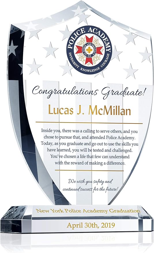 gift for husband graduating from police academy