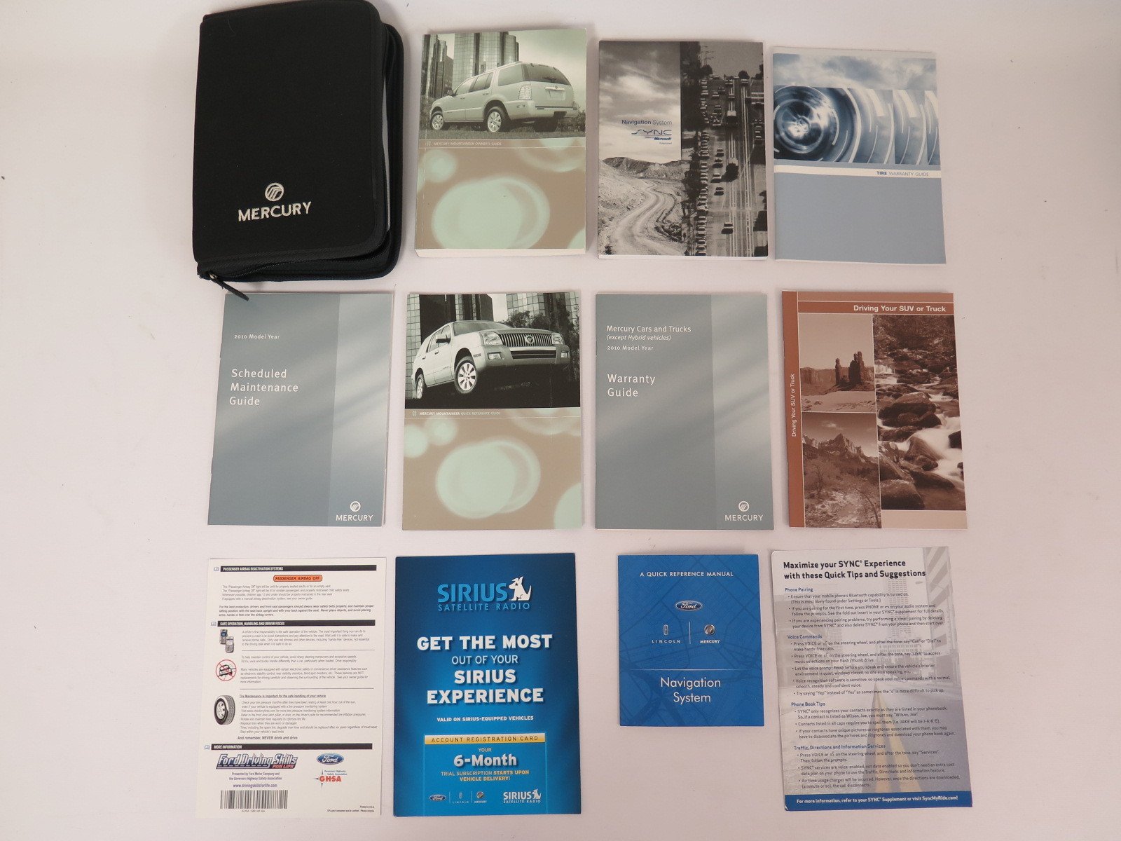 2010 Mercury Mountaineer Owner Manual Paperback – 1902