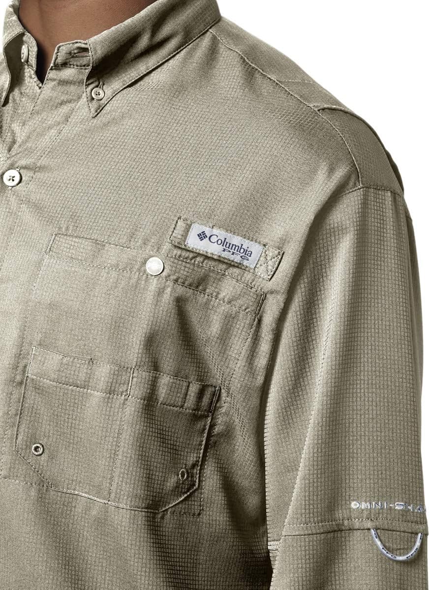 Columbia Mens PFG Tamiami Ii Long Sleeve Shirt UPF: Clothing