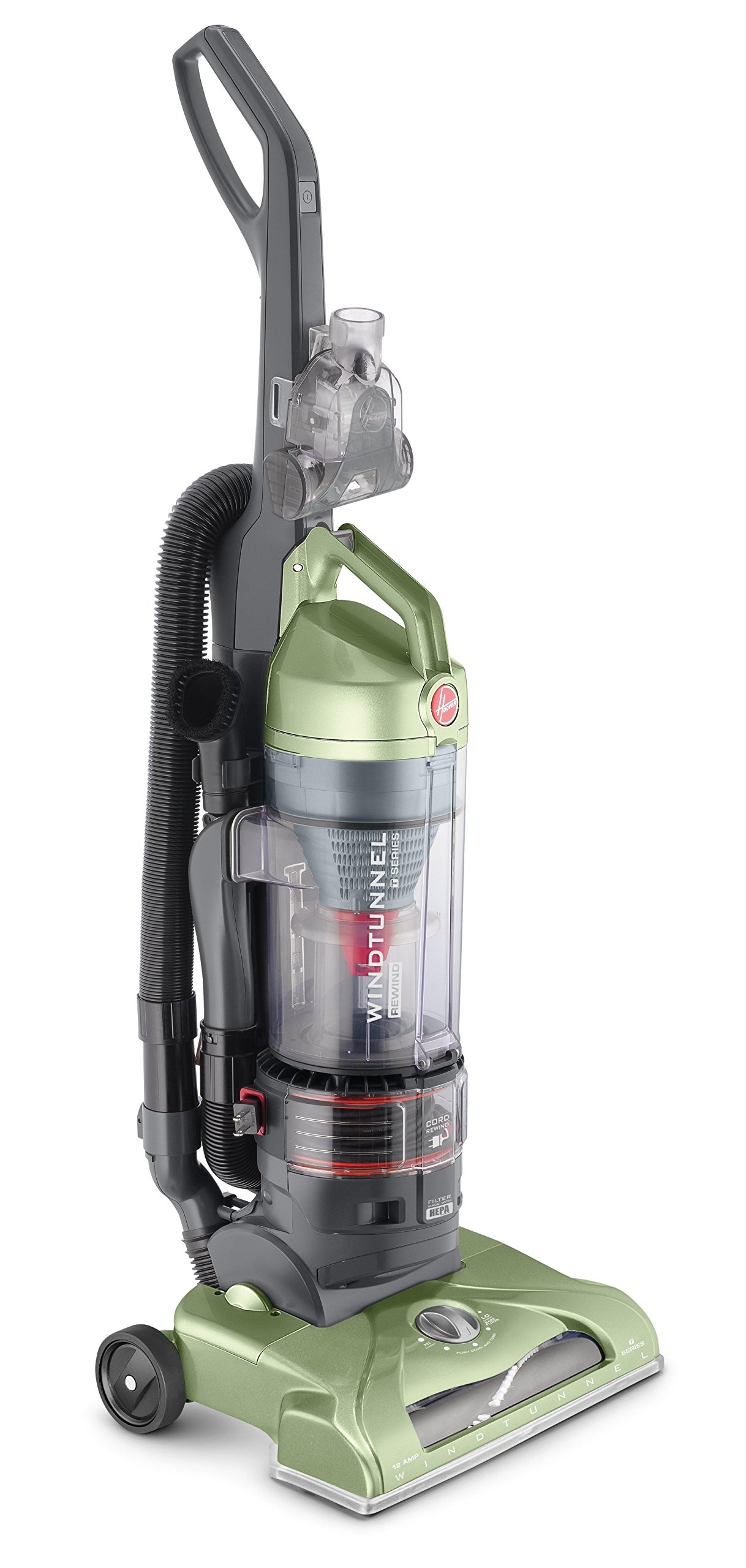 Hoover TSeries WindTunnel Rewind Plus Upright Vacuum Cleaner, with