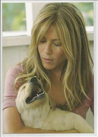 Marley And Me Jennifer Aniston Holding Marley 7 X 10 Laminated