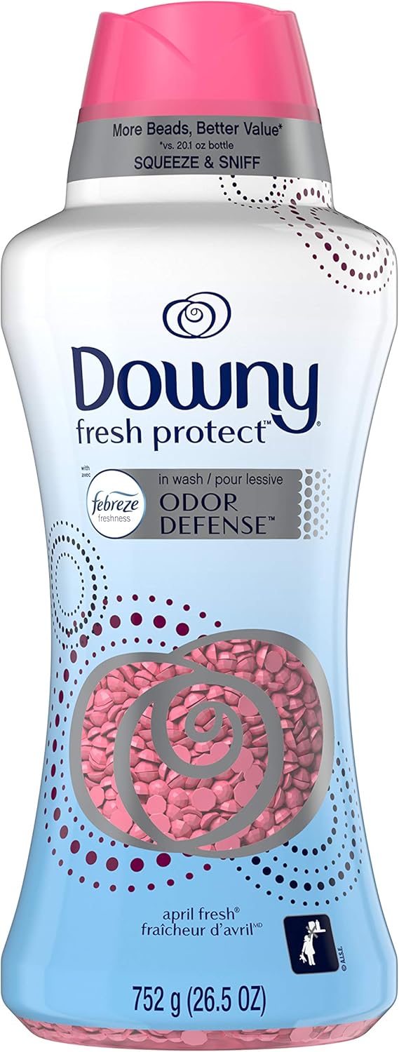 Downy Fresh Protect in-wash Scent Beads with Febreze Odor Defense, April Fresh, 26.5 Ounce: Health & Personal Care
