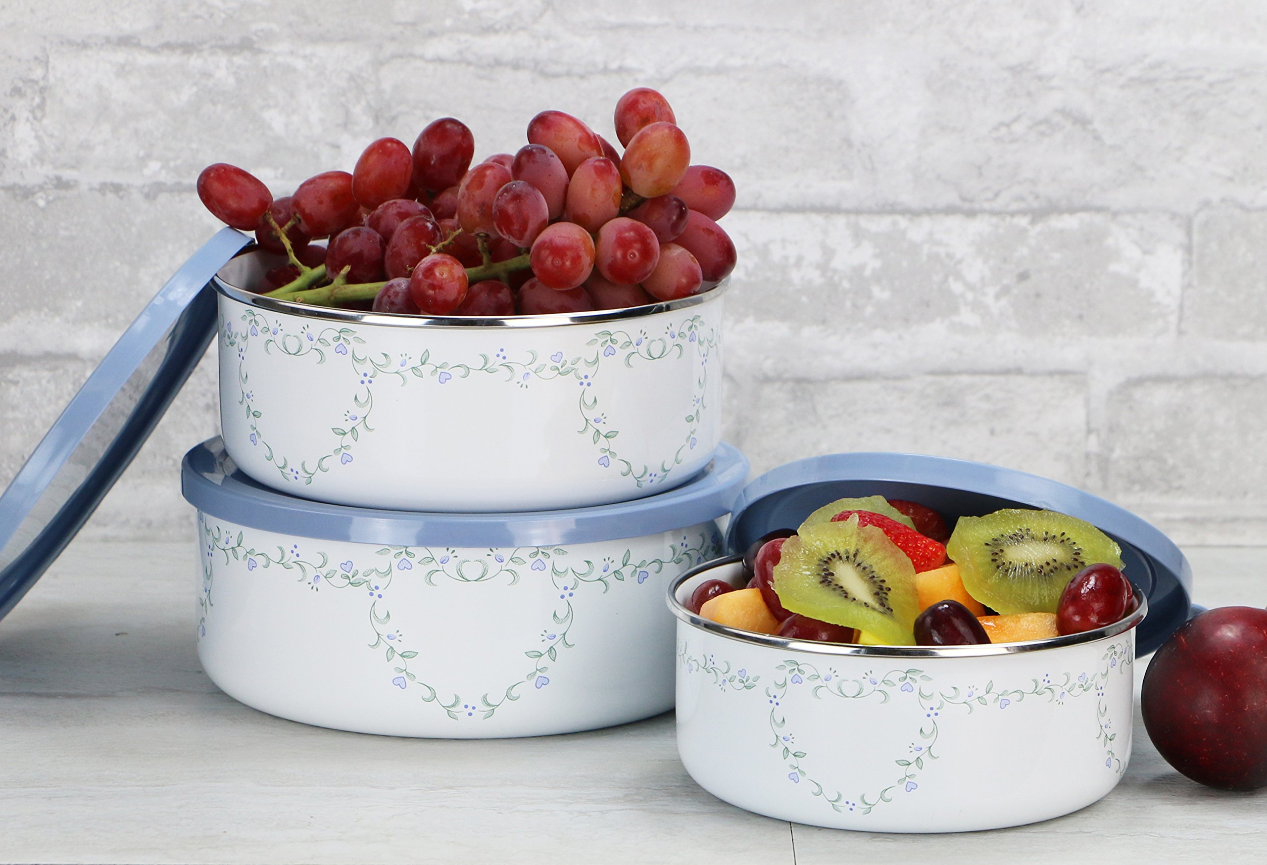 Corelle Coordinates by Reston Lloyd 6Piece Enamel on Steel Bowl