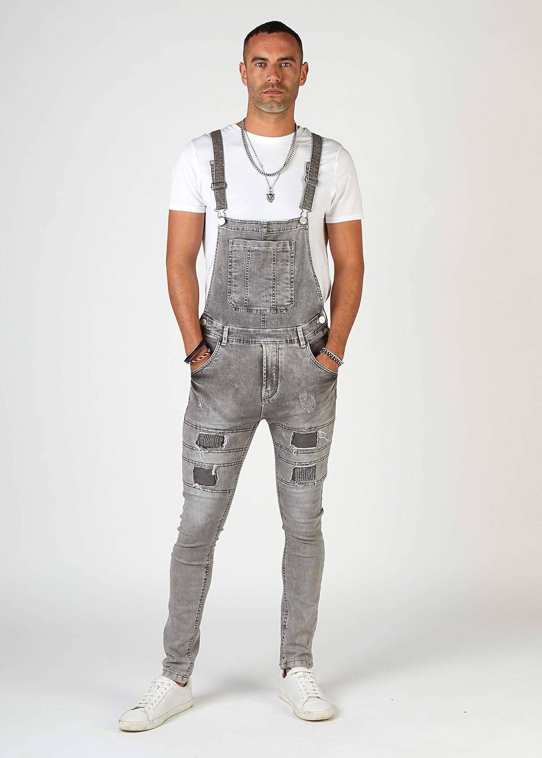 the fix denim dungarees