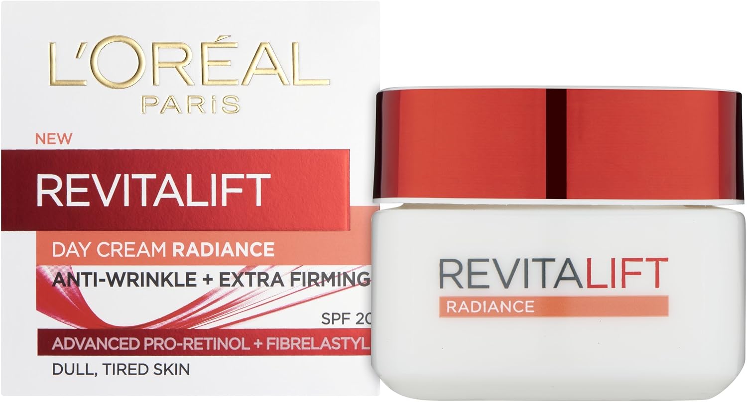 L'Oreal Paris Revitalift Pro Retinol Radiance Cream 50ml, Ivory, 50 ml (Pack of 1) - Image 3