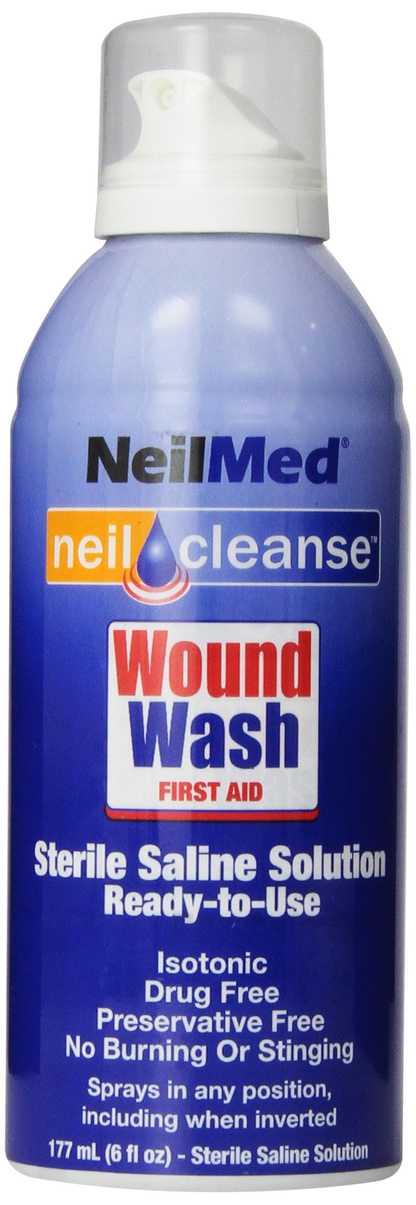 Mua NeilMed Cleanse Sterile Saline Wound Wash, 6 Ounce trên Amazon Mỹ