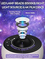 Galaxy Projector, 13 in 1 Planetarium Star