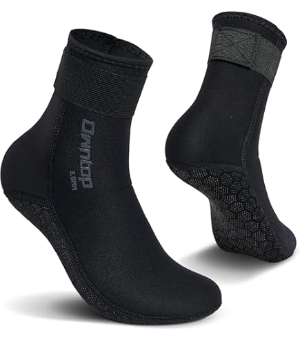 Chaussettes aquatiques en néoprène de 2 mm pour femme et homme