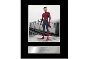 iconic pics Tom Holland Signed Mounted Photo Display Spider-Man