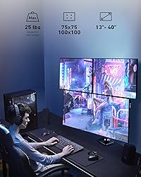 Ergounion Triple Monitor Mount, Holds Screens up to