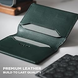 VULKIT Slim Minimalist Card Holder RFID Blocking