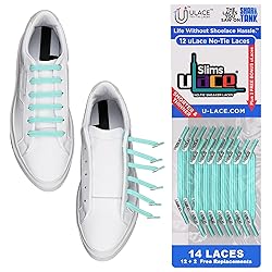 uLace Slims Double Pack - Seafoam Blue